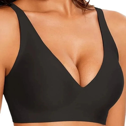 Seamless Wireless Bra with Jelly-Soft Support